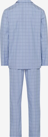 Hanro Long Pajamas in Blue