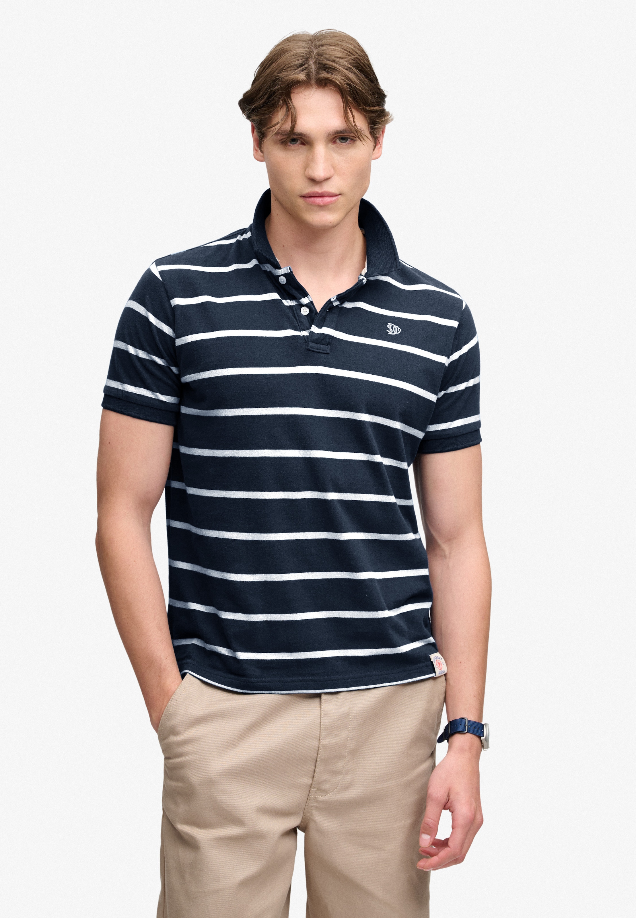 Superdry & Co Shirt in Blauw: voorkant
