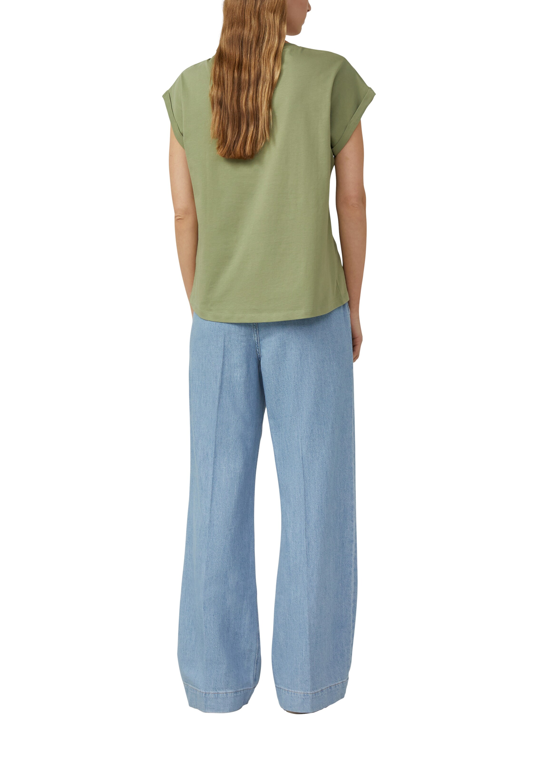 T-shirt s.Oliver en vert