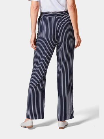 Goldner Regular Pants 'Palazzo' in Blue