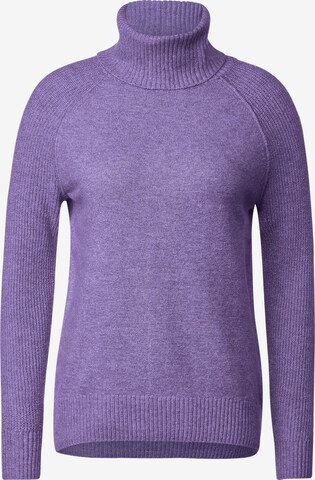 CECIL Sweater 'Cosy' in Purple: front