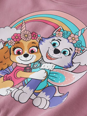 Sweat-shirt 'Paw Patrol' NAME IT en violet