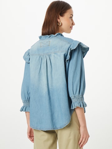 Free People Blouse in Blue