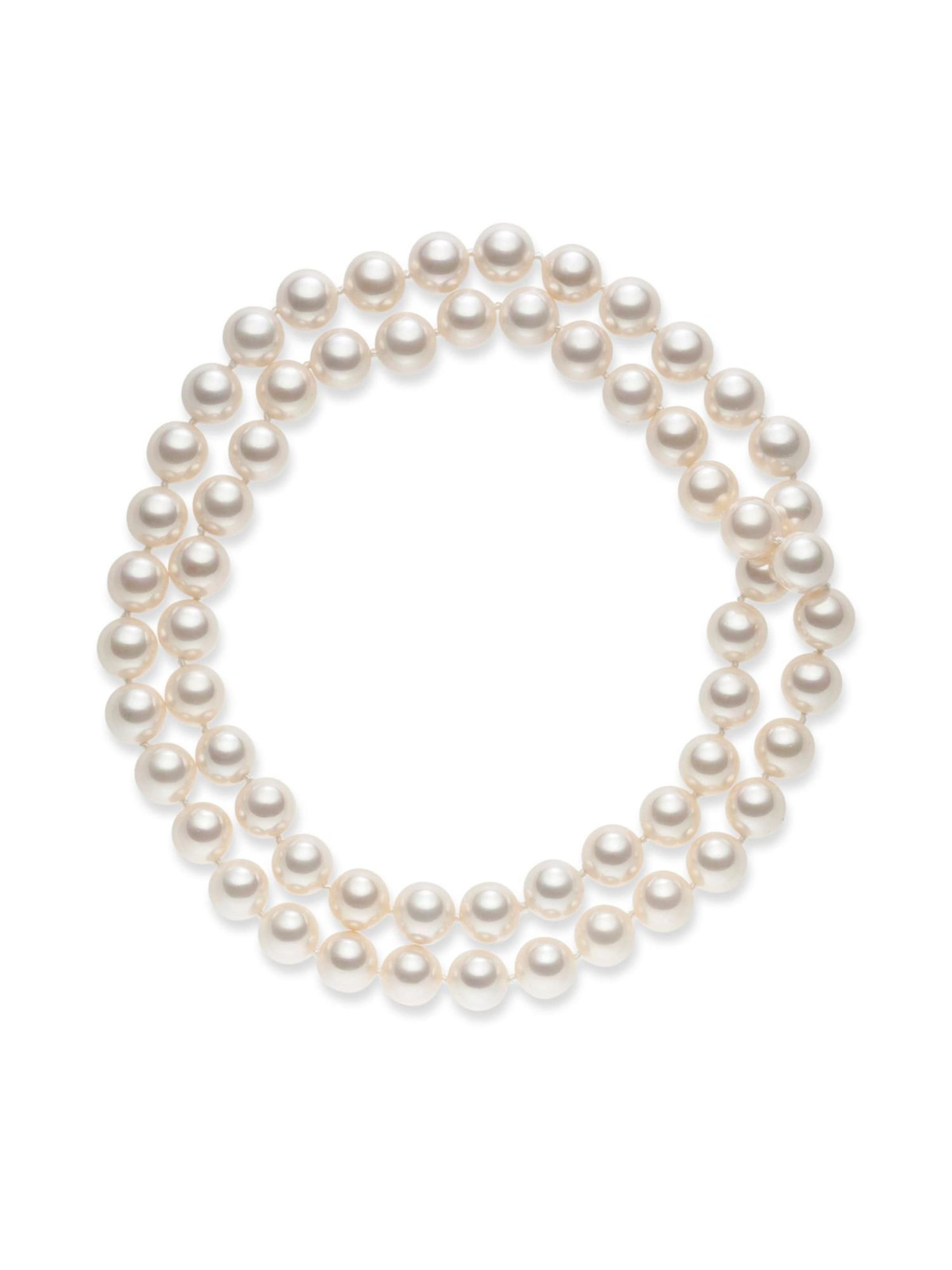 Lulu & Jane Kette in weiß, Produktansicht