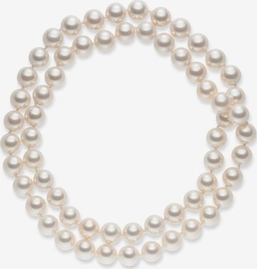 Lulu & Jane Necklace in White: front