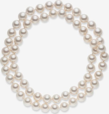 Lulu & Jane Necklace in White: front