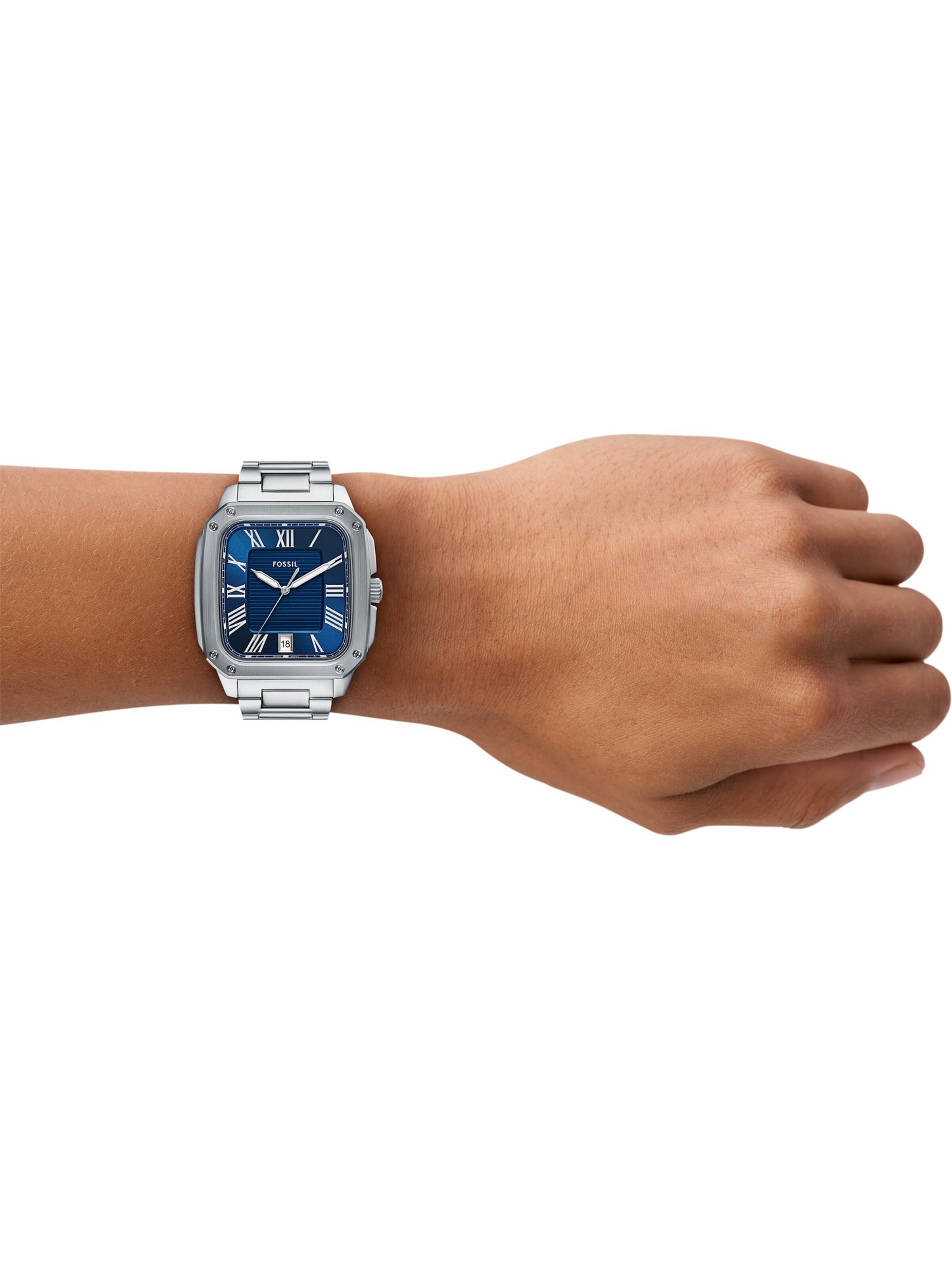 FOSSIL Uhr in Blau