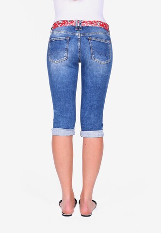 Le Temps Des Cerises Regular Jeans in Blue