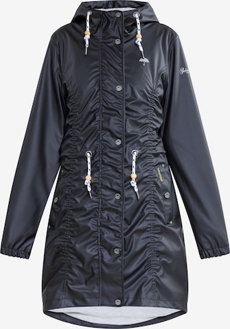 Schmuddelwedda Raincoat in Blue: front