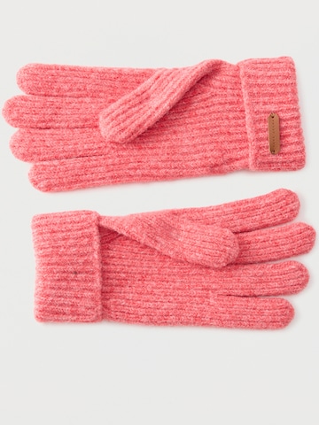 Pepe Jeans Full Finger Gloves in Orange
