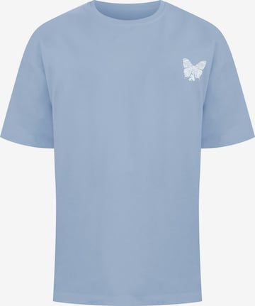 Smilodox T-Shirt ' Payton ' in Blau: Vorderseite