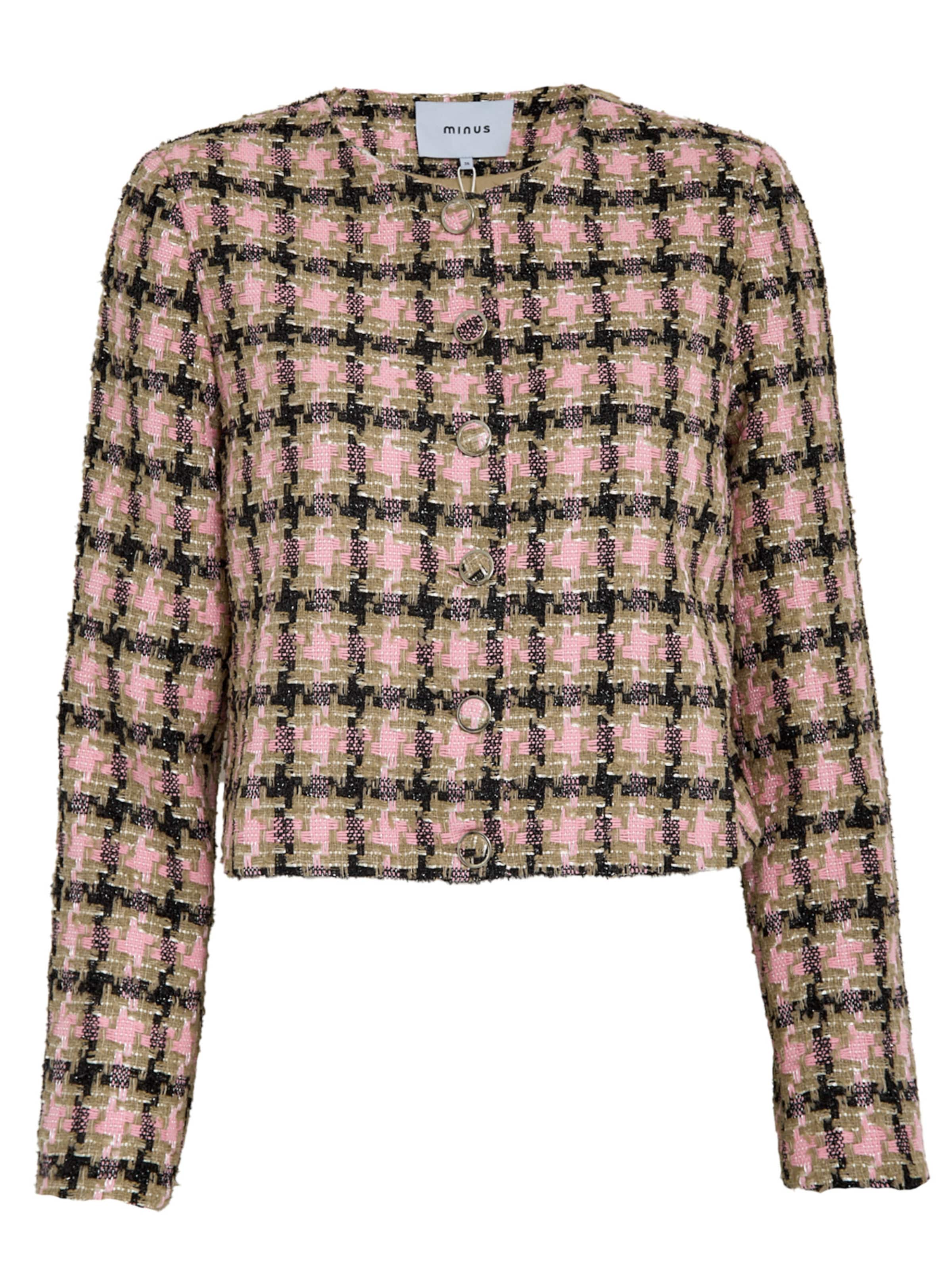 Veste mi-saison 'Junia' minus en rose : devant