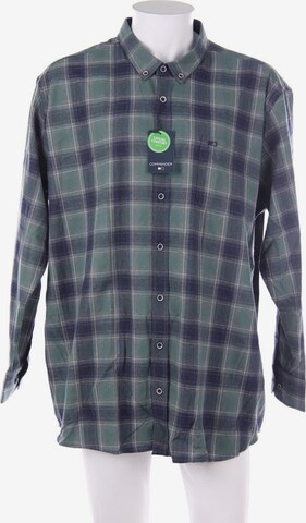 Commander Button Up Shirt in XL in Green: front