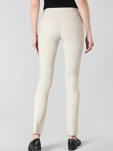 Lisette L Slim fit Pants 'Perfectly fitting' in Beige