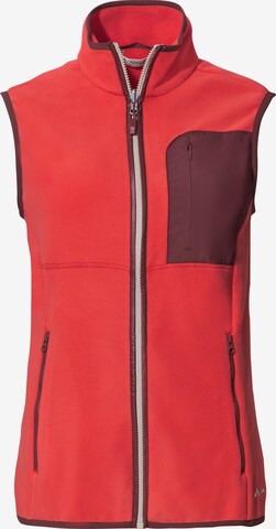 VAUDE Sportbodywarmer 'Rosemoor' in Rood: voorkant