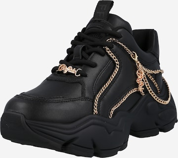 BUFFALO - Zapatillas deportivas bajas 'Binary Chain' en negro: frente