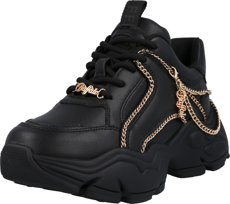 BUFFALO Sneaker 'Binary Chain' in Schwarz