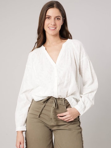 Deeluxe Bluse‌‌ in Weiß