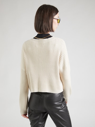 HOLLISTER Knit Cardigan in Beige