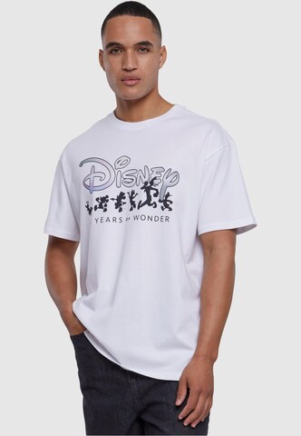 T-Shirt 'Disney 100 Years of Wonder' MT Upscale en blanc : devant