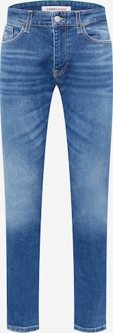 Tommy Jeans Slimfit Džíny 'AUSTIN' – modrá: přední strana