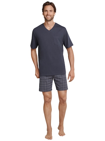 SCHIESSER Short Pajamas in Grey