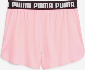 PUMA - Regular Calças de desporto 'TRAIN ALL DAY' em rosa