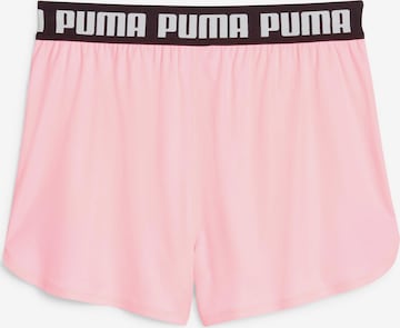 PUMA Regular Workout Pants 'TRAIN ALL DAY' in Pink