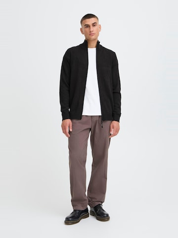 !Solid Gebreid vest ' SDBABAL ' in Zwart