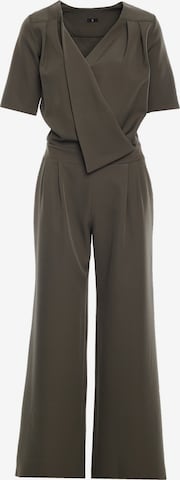 made of emotion - Jumpsuit en verde: frente