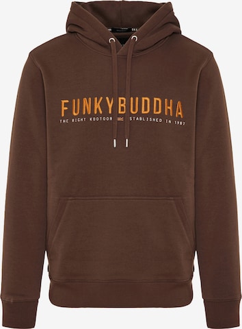 Funky Buddha Neulepaita värissä ruskea: etupuoli