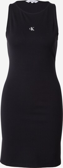 Calvin Klein Jeans Obleka 'Milano' | črna / off-bela barva, Prikaz izdelka