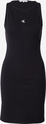 Calvin Klein Jeans - Vestido 'Milano' en negro: frente