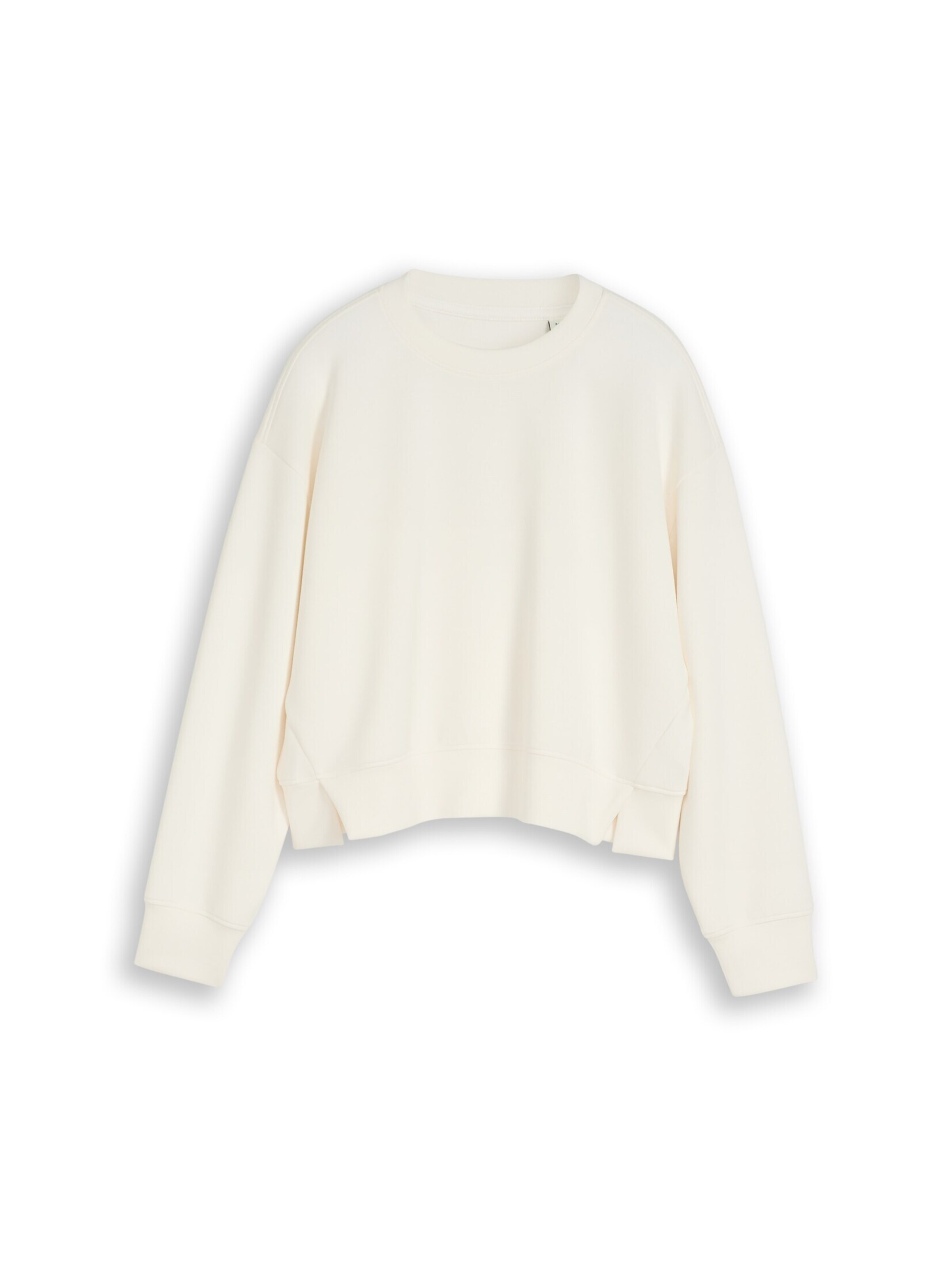 TOM TAILOR Sweat-shirt en 152 en blanc, Vue avec produit