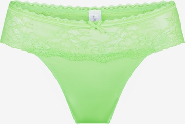 LingaDore - Tanga '1400T' en verde: frente
