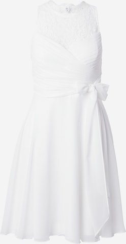 Vera Mont - Vestido de cocktail em branco: frente