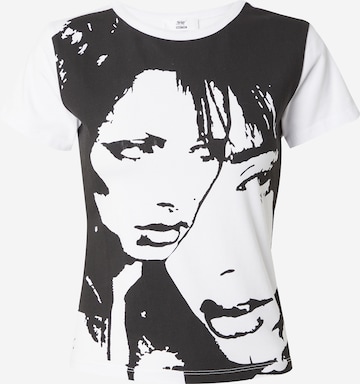 T-shirt SHYX en blanc : devant