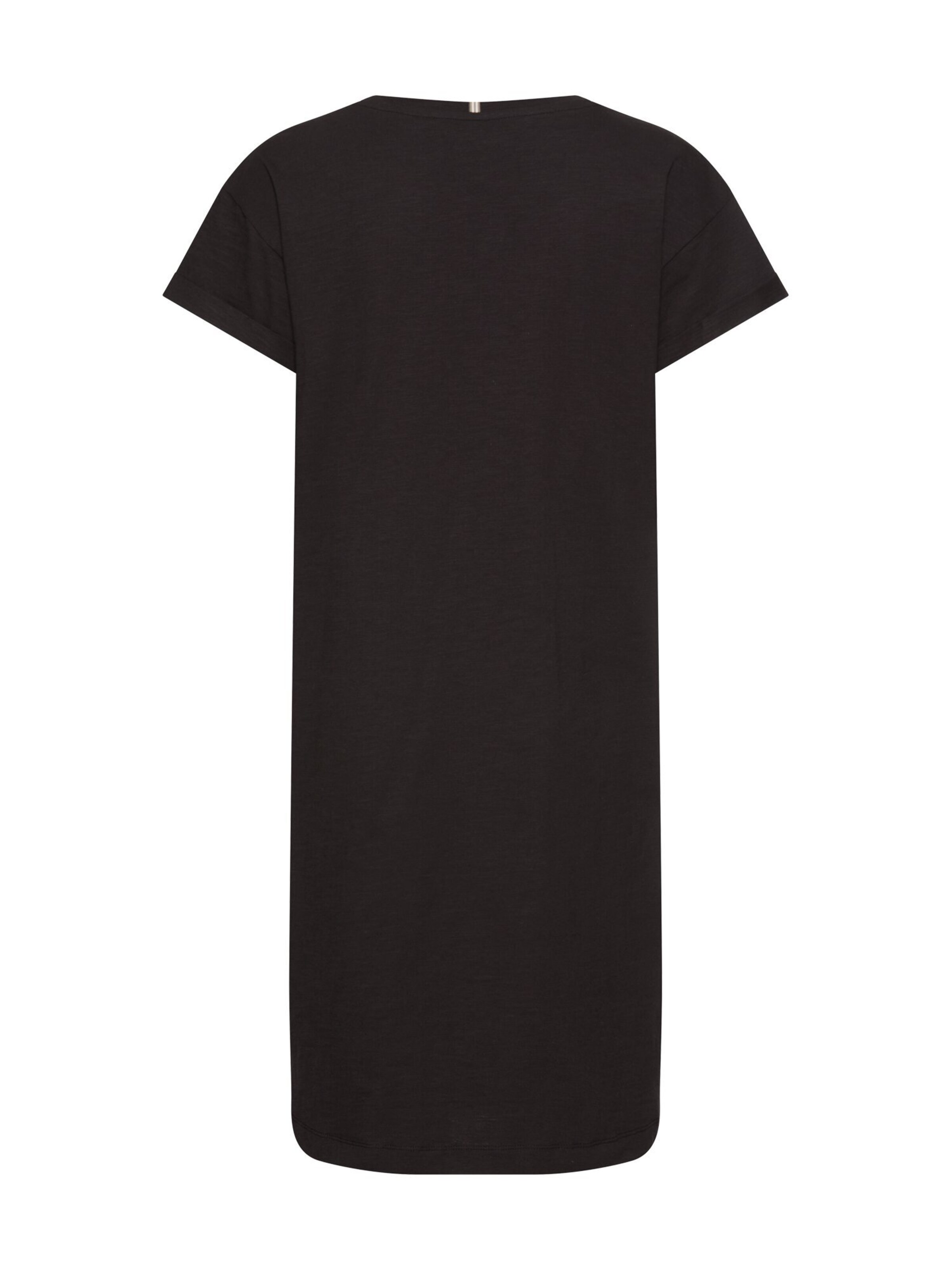 CAMEL ACTIVE Kleid aus reiner Baumwolle in Schwarz