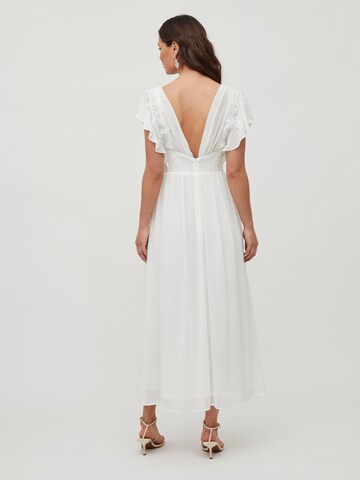 VILA Evening Dress 'Micada' in White