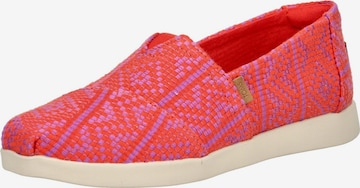 Slipper 'Alpargata Plus' di TOMS in rosso: frontale