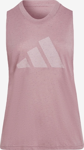 ADIDAS PERFORMANCE Sports Top 'Future Icons Winners 3.0' in Pink: front