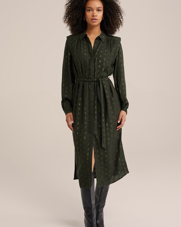 WE Fashion Shirt Dress in Green