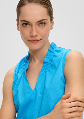 Camicia da donna di s.Oliver BLACK LABEL in blu