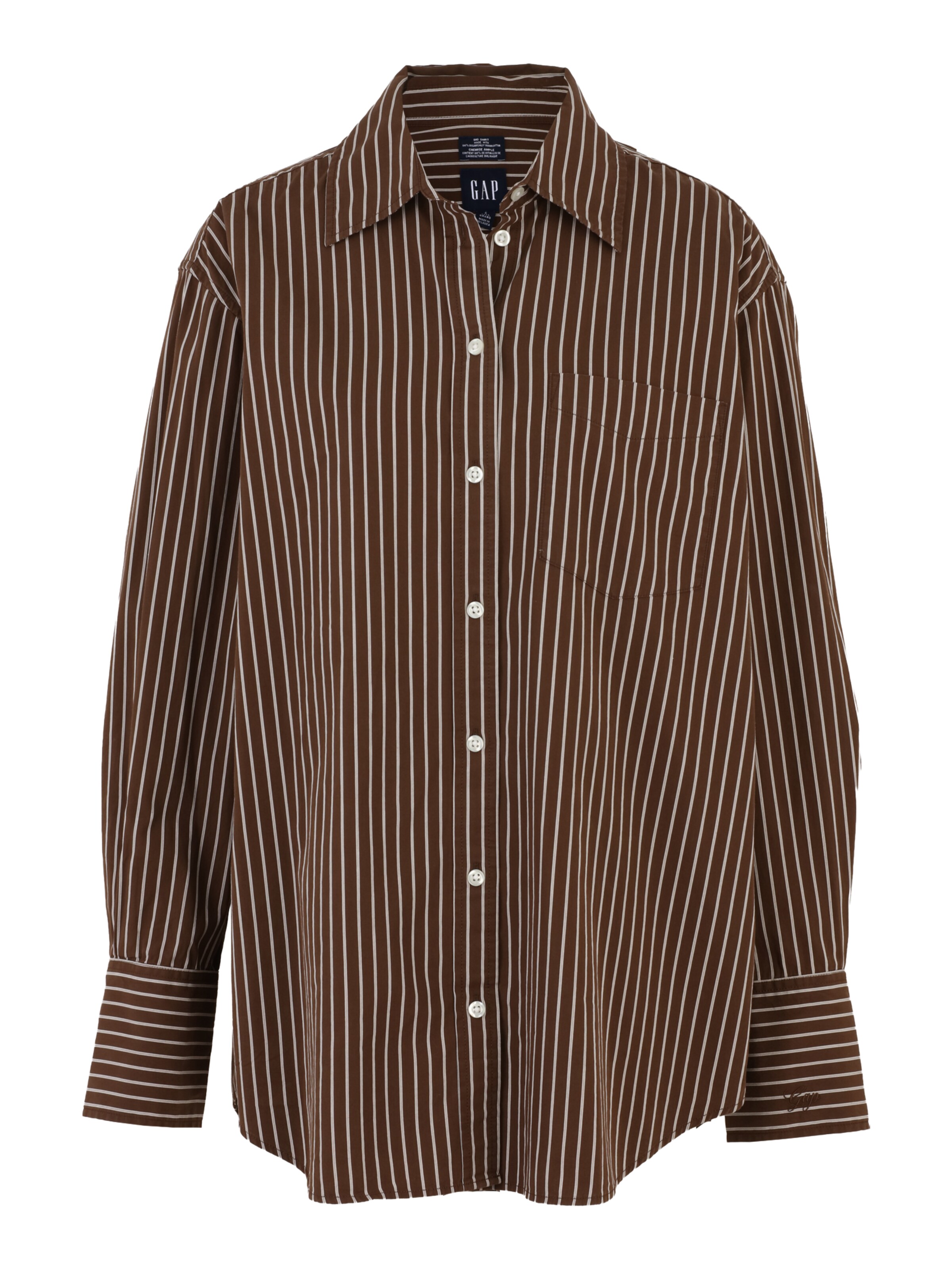 Gap Tall Blouse in Brown: front
