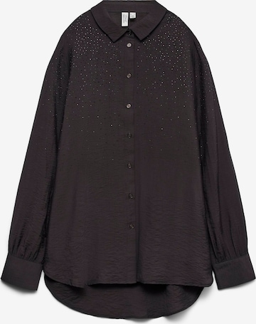 VERO MODA Blouse 'VMHerdis' in Grey: front