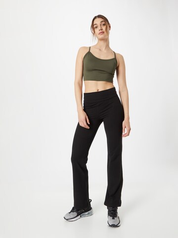 ONLY PLAY Flared Sports trousers 'Play Fold' in Black