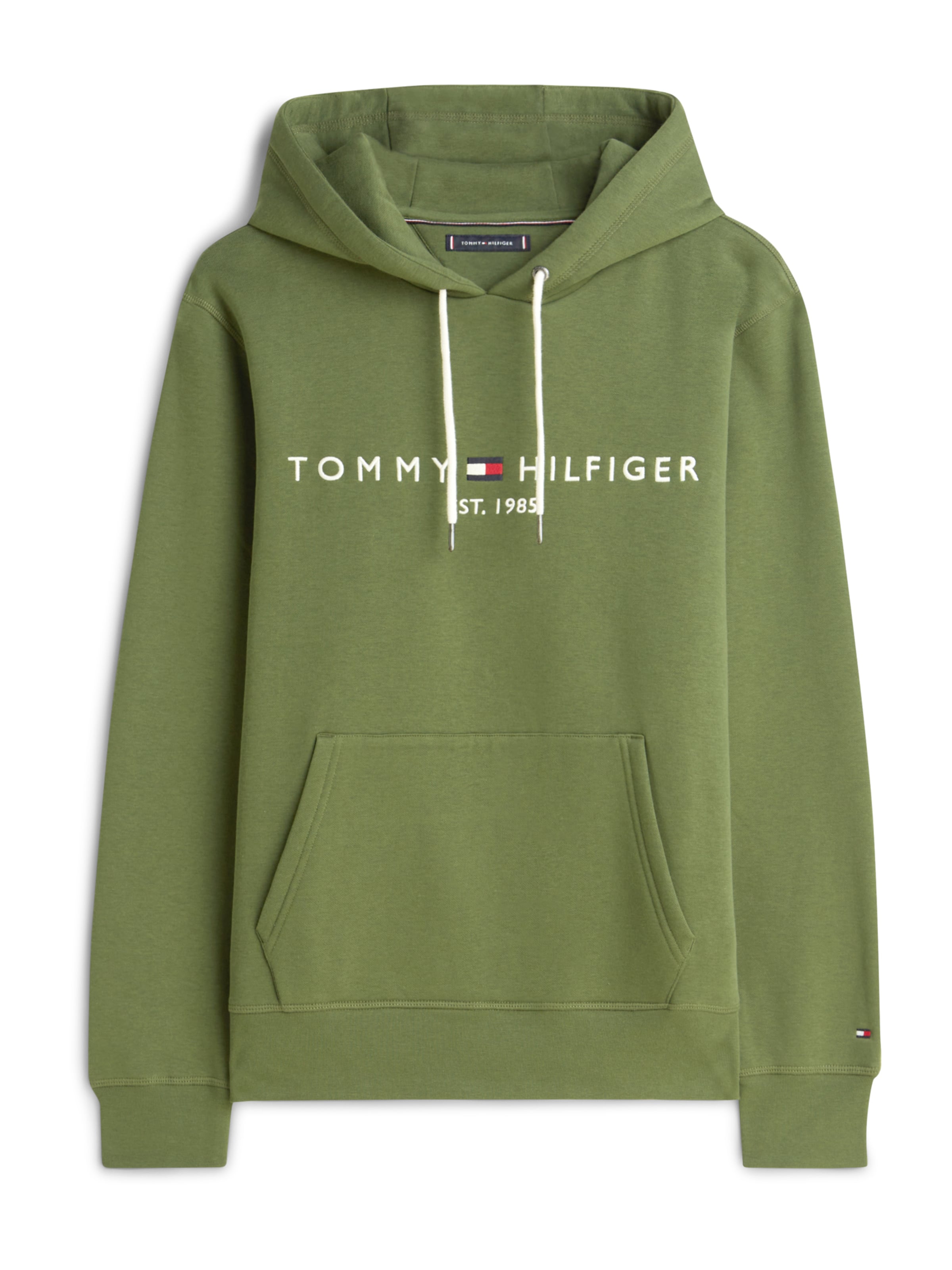 TOMMY HILFIGER - Sweatshirt em verde: frente