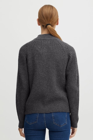 Oxmo Knit Cardigan 'Sal' in Black