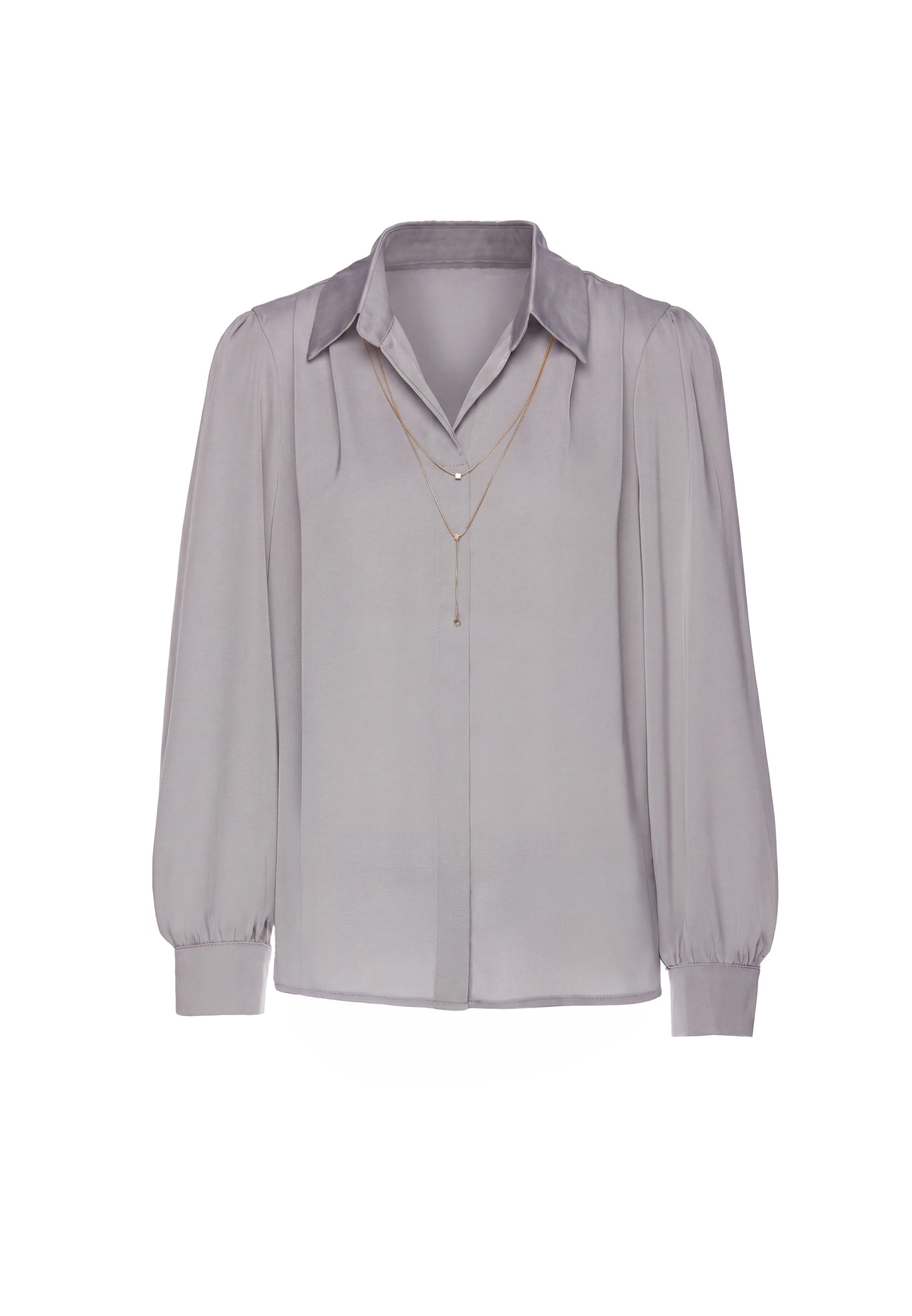 usha BLACK LABEL - Blusa en gris: frente