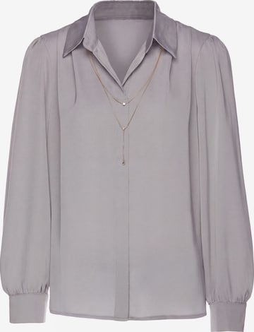 usha BLACK LABEL - Blusa en gris: frente